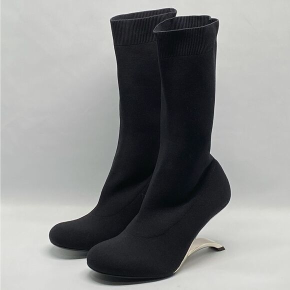 Alexander McQueen Sock Ankle Boots size 37 - Picture 5 of 12